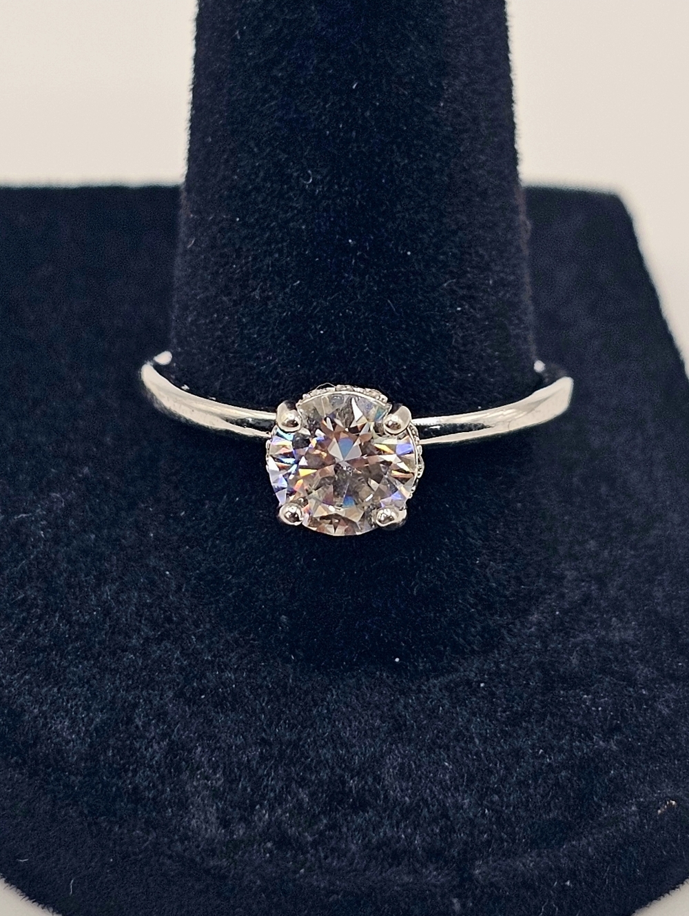 1ct. Moissanite Ring Size 8